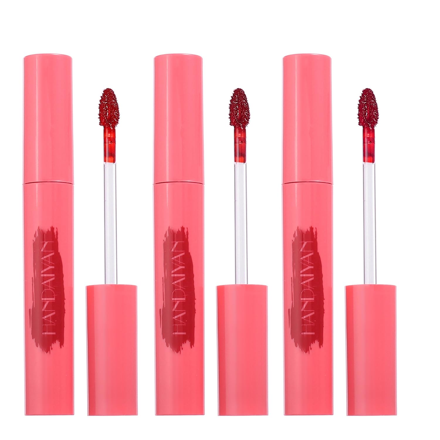 Peel Off Liquid Lipstick, Easy Peel & Reveal Lip Stain, Waterproof Long Lasting Peel Off Mask Lip Gloss, Lips Tattoo Makeup Beauty (# 01+02+03)