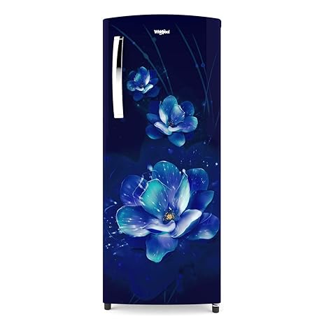 Whirlpool 215 L 4 Star Inverter Direct-Cool Single Door Refrigerator (230 IMPRO PRM 4S INV SAPPHIRE FLUME, Sapphire Flume)
