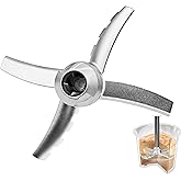 for Ninja CREAMi Deluxe Blade Paddle Replacement, Mixing Blade Paddle Compatible with Ninja Creamy NC501 NC501C NC500 Series 