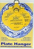 Invisible English Disc Adhesive Medium Plate Hanger Set (4 - 3 Inch Hangers)