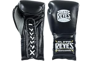 CLETO REYES Traditional Professional-Grade Boxing Gloves with Laces for Training, Sparring and Heavy Punching Bags for Men and Women, MMA, Kickboxing, Muay Thai