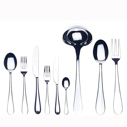 Mepra 103428075 - Cubertería especial unificada, color plateado