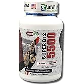 Super B12 5500 Con Hierro L -Carnitina Booster for Rooster - Supplements for Poultry Hen Chicken FARMAVET BIOVETPHARMA LUVAROBLLC