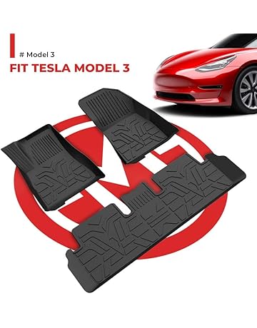 Desle Tesla Model 3 Floor Mats 3d Full Cover Floor Mats Carpet Waterproof Heavy Duty Largest Coverage Tpe Odourless Rubber For Year 2017 2021 Mats For Model 3 Interior Accessories Floor Mats Amazon Canada