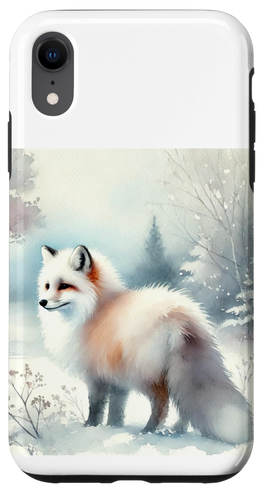 iPhone XR Arctic Fox Kids Case