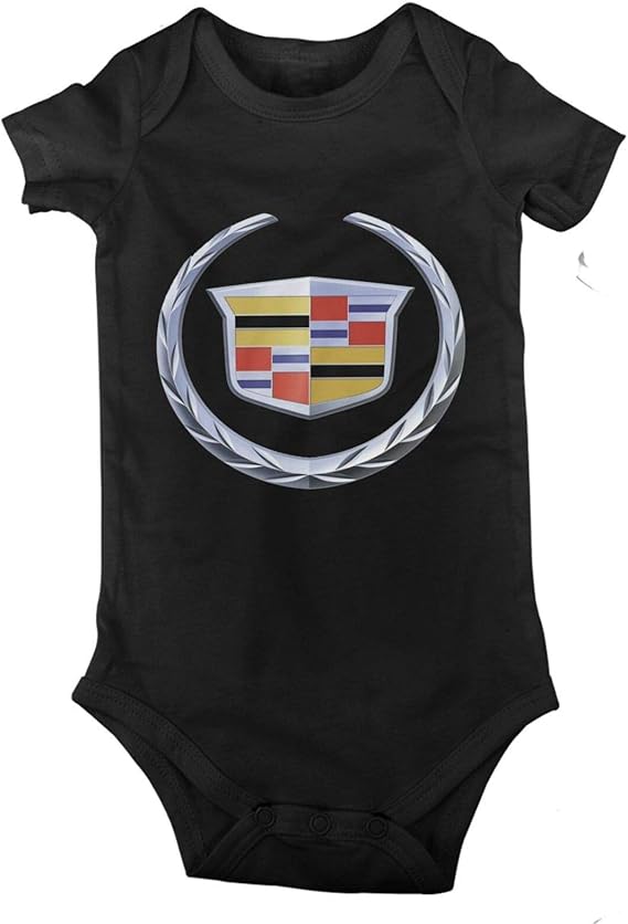 Amazon Co Jp キャデラックのロゴ 男の子赤ちゃん女の子クロールスーツ赤ちゃんジャンプスーツ 服 ファッション小物
