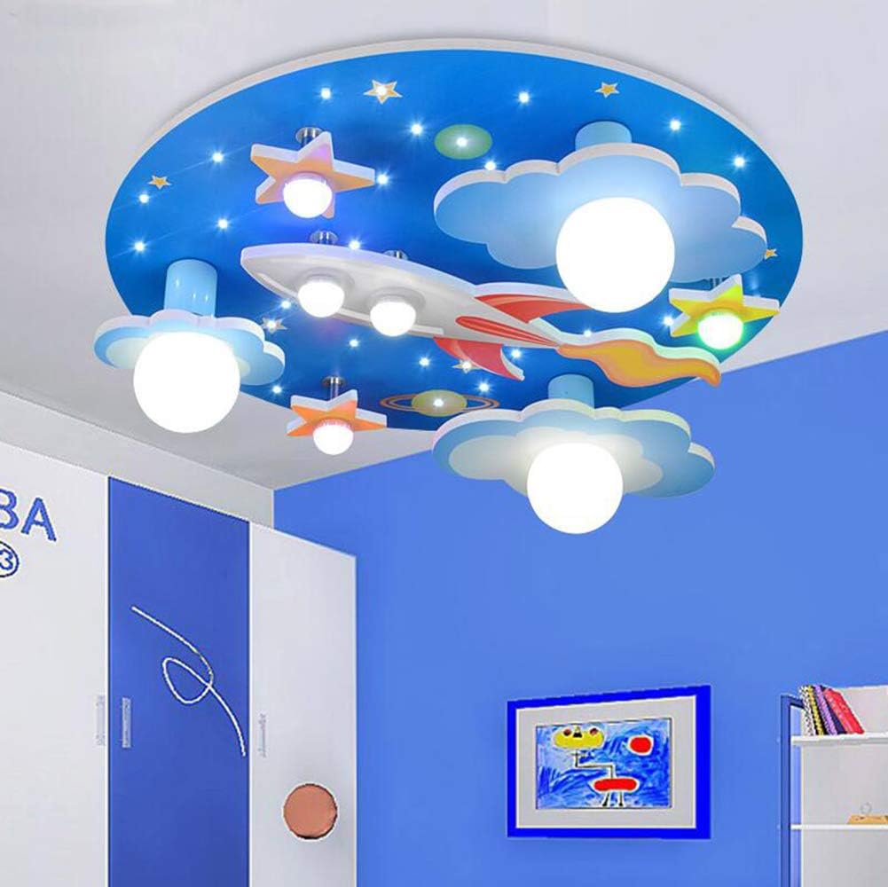 TYDXSD Universe Stars Children's Room Ceiling lamp with led White Light lamp Bedroom Environment for Boys and Girls Cartoon 610610190mm