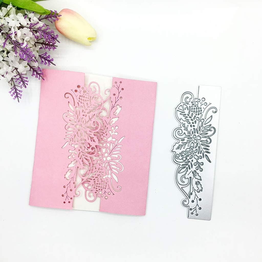 Letongous Flower Lace DIY Metal Cutting Dies Stencil Scrapbooking Album Stamp Paper Card Crafts Decor