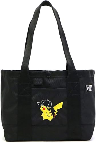 Amazon Co Jp ニューエラ New Era ポケモン コラボ トートバッグ ミニ 6l Cap Pikachu ブラック Pokemon One Size シューズ バッグ