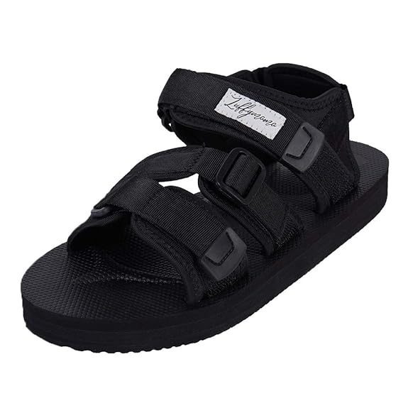 LUFFYMOMO Athletic Sandals for Men Sport Adjustable Strap Summer