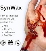 Mehron SynWax Modeling Wax 1.5 Ounce Makeup Special Effects Scar Wart view 3