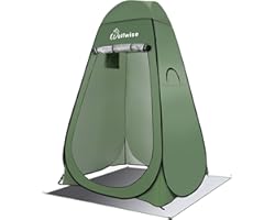WolfWise Pop Up Privacy Shower Tent Portable Outdoor Sun Shelter Camp Toilet Changing Dressing Room