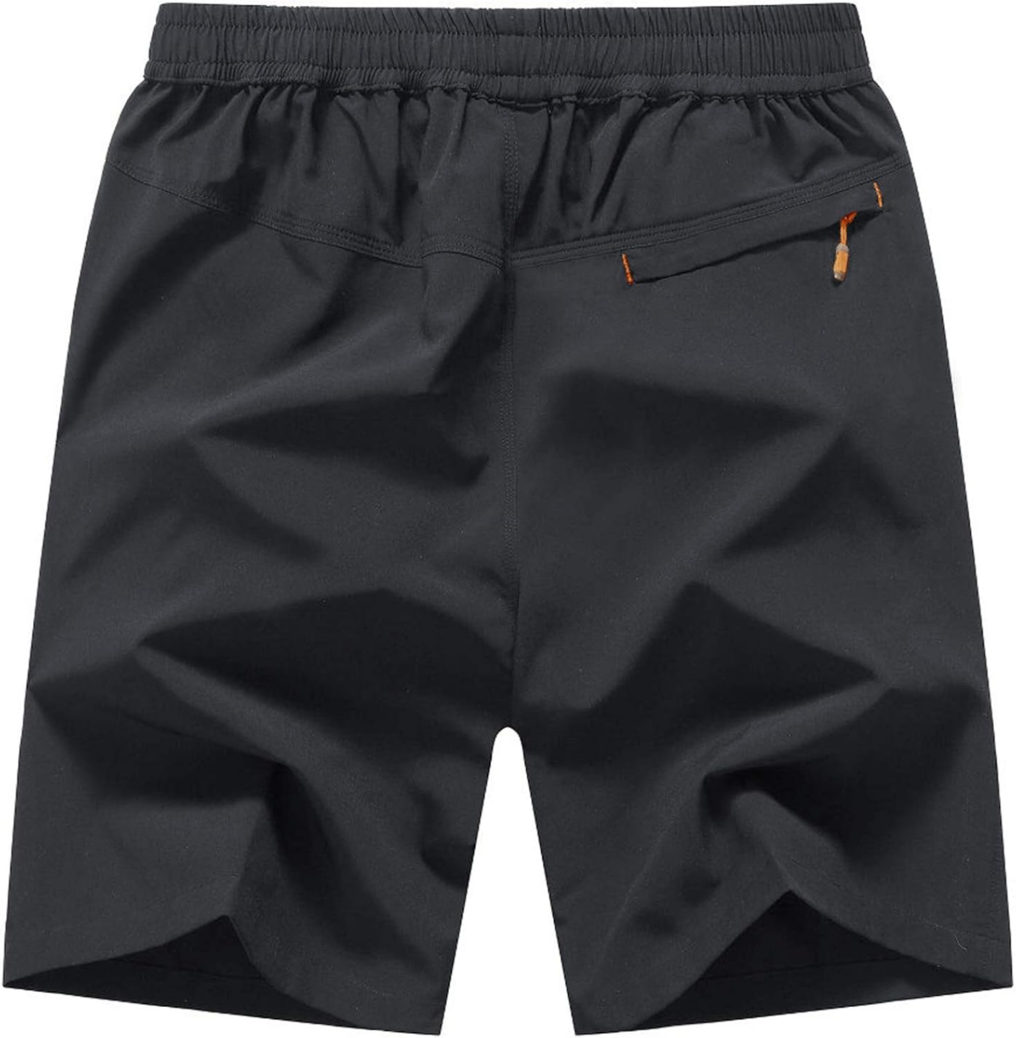 Rdruko Men's Quick Dry Hiking Shorts Lightweight Running Workout Gym Active Shorts with Zipper Pockets: Clothing