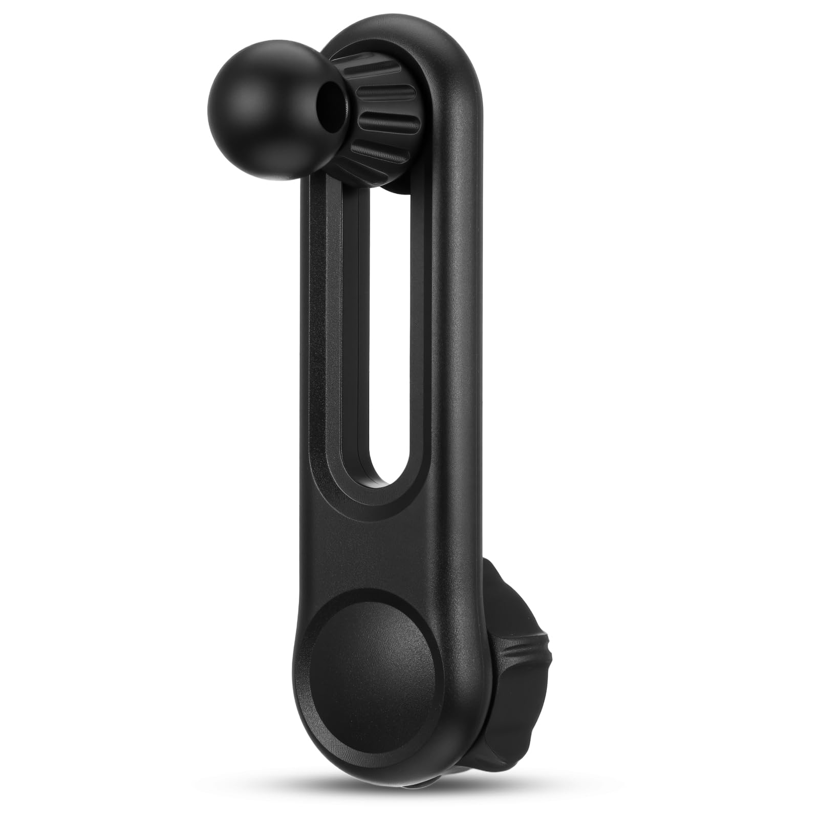 Photo 1 of 17mm Ball Mount Extension Arm, 360-Degree Rotatable Extender, 2.04 Inch Adjustable Length, Balls Mount Phone Extension Holder Arm 17mm Female to Male Ball Extender for Car Phone Holder, Black