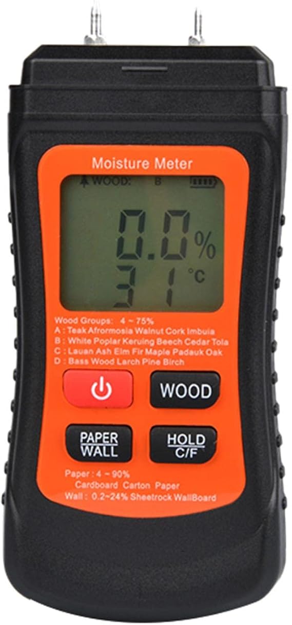 Soil Tester Wood Moisture Meters Measurement Tool Paper Wall Wood
