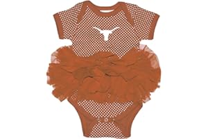 Two Feet Ahead Newborn Baby Girl Bodysuit Creeper Polka Dot Tutu Skirt Dress College Licensed