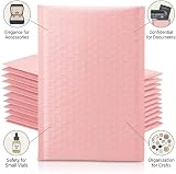 Switory 50Pcs A5 6x9 Pink Bubble Mailers Self Seal Padded Envelopes view 8