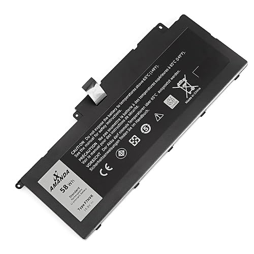 ARyee F7HVR Batteria compatibile con Dell Inspiron 15 7537 17 7000 7737 7746 Series F7HVR 062VNH G4YJM T2T3J(58 Wh 14,8 V ARyee F7HVR Batteria compatibile con Dell Inspiron 15 7537 17 7000 7737 7746 Series F7HVR 062VNH G4YJM T2T3J(58 Wh 14,8 V