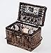 Willow Picnic Basket (Brown)