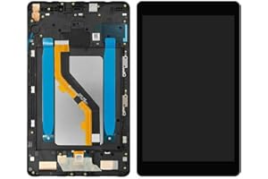 N/PP for Samsung Galaxy Tab A 8.0 2019 SM-T290 T290 T297 LCD Display Touch Screen with Frame Replacement Ygpmoiki, black with frame