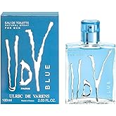 Udv Blue By Ulric De Varens For Men Eau De Toilette Spray, 3.4-Ounces
