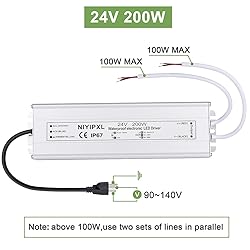 LED Driver 200 Watts 24V DC Low Voltage