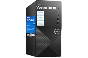 Dell Tower PC Desktop Computer for Home & Business, 12th Gen Intel 4-Core Processor, 32GB DDR5 RAM, 1TB PCIe SSD, WiFi 6, Bluetooth, DisplayPort, HDMI, Keyboard and Mouse, Windows 11 Pro