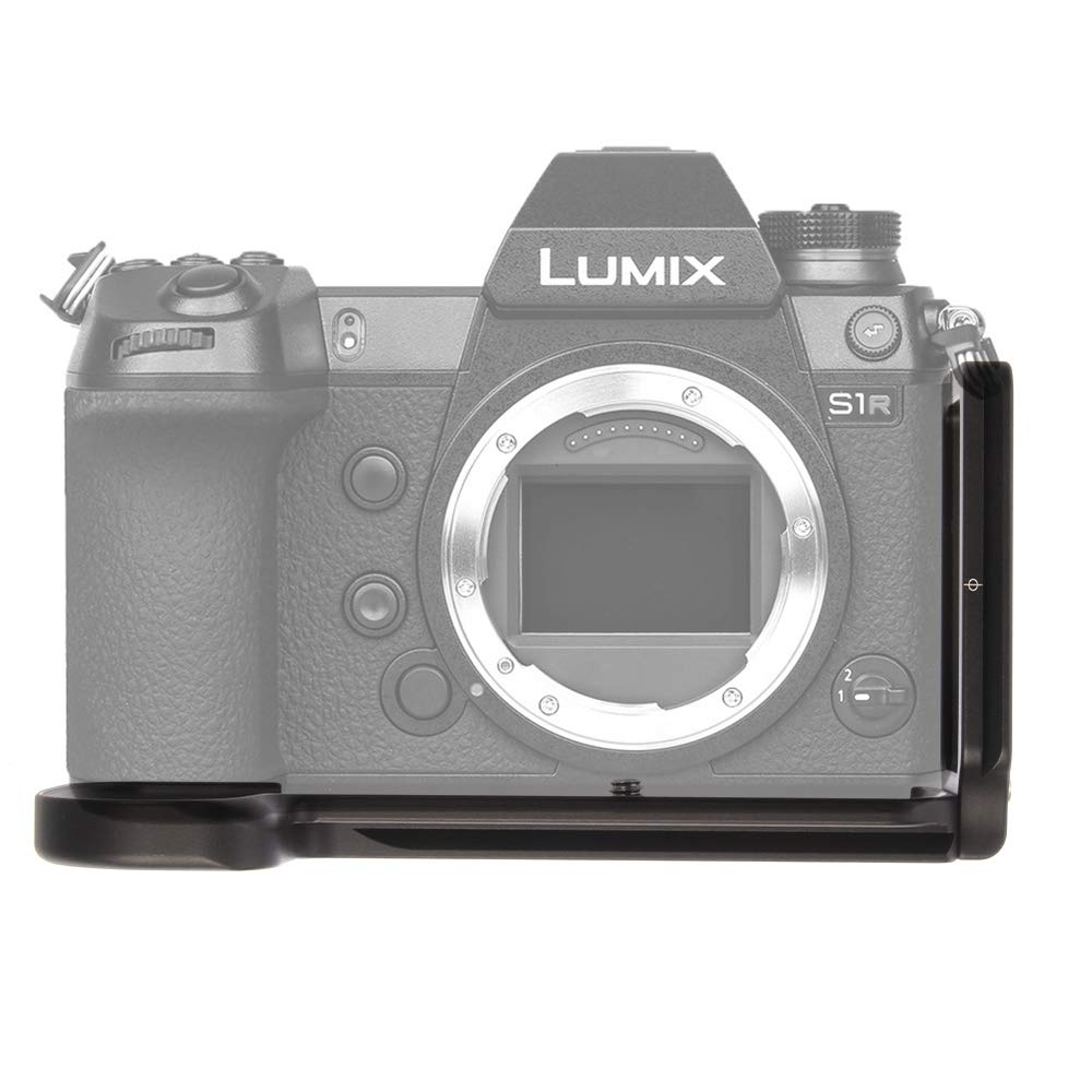 Hersmay L Bracket Plate for Panasonic S1 / S1R Camera Body Arca Swiss Quick Release Plate Hand Grip