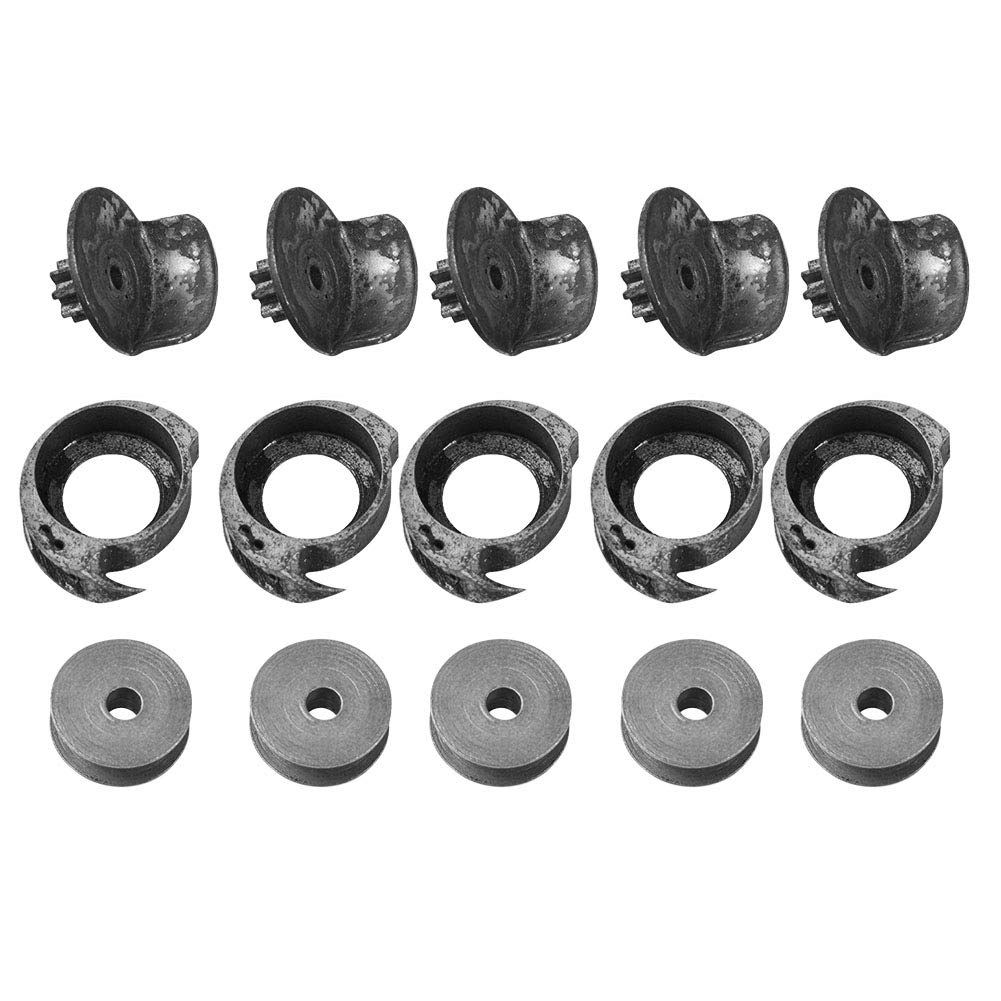 Machine Chinese Shoe Patcher Parts Bobbins Leather Mending Spares Spare for Bobbin Shuttle China5sets/lot Spool Shuttle Bobbin Holder for Shoe Sewing Mending Repair Machine Parts