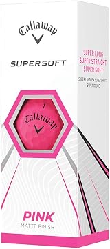 Callaway 2021 Supersoft Golf Balls Pink – High Launch Soft Feel view 5