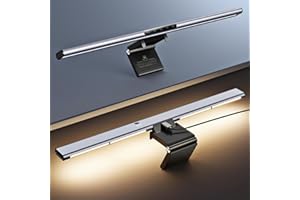 Syrinx Monitor Light Bar, Computer Monitor Lamp for Desk, LED Screen Light Bar with Backlight, Dimmable PC Monitor Lamp Bar f