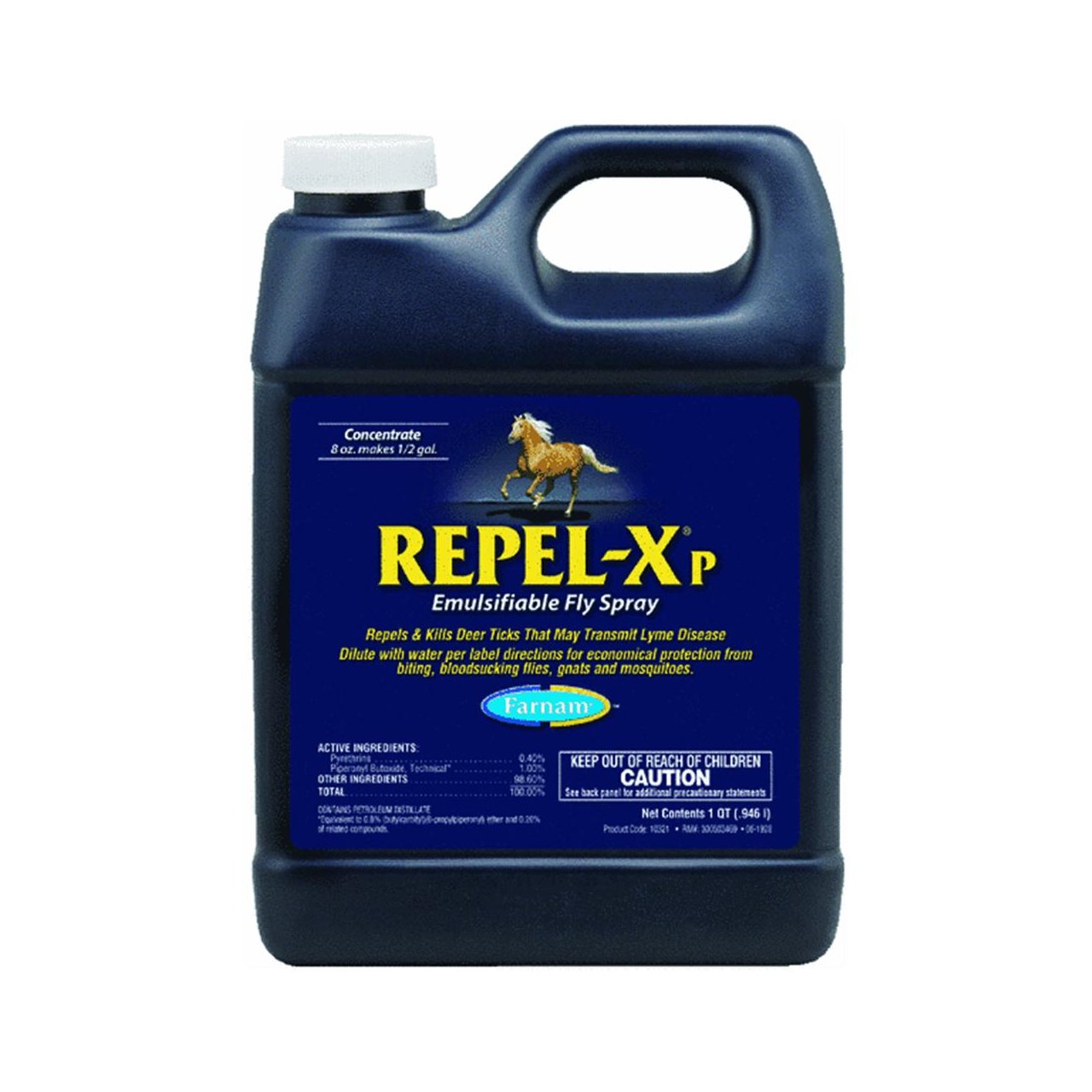 Farnam RepelX Pe Emulsifiable Fly Spray Concentrate 1 Quart