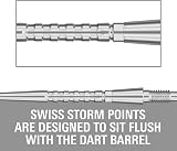 Target Darts Swiss Point Storm Points 30mm Silver 3 Pack Surge view 4