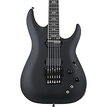 Amazon.com: Schecter C-1 SLS FR-S Evil Twin - Satin Black