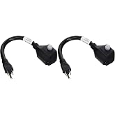 Furman ADP-1520B Power Adapter - Black (Pack of 2)