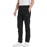 Acme Projects Men's Lightweight Water Resistant Stretch Pants - Quick Dry Breathable for Hiking Golf