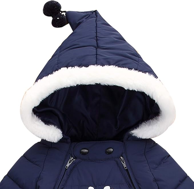 baby all in one snowsuit