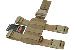 Excellent Elite Spanker Tactical Drop Leg Holster Adjustable Drop Leg Platform Molle Module Universal Bag for Left/Right Leg