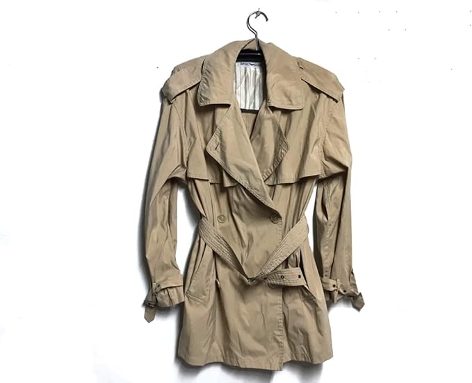 Amazon エンポリオアルマーニ Emporio Armani コートトレンチコート レディース ベージュ 中古 コート ジャケット 通販