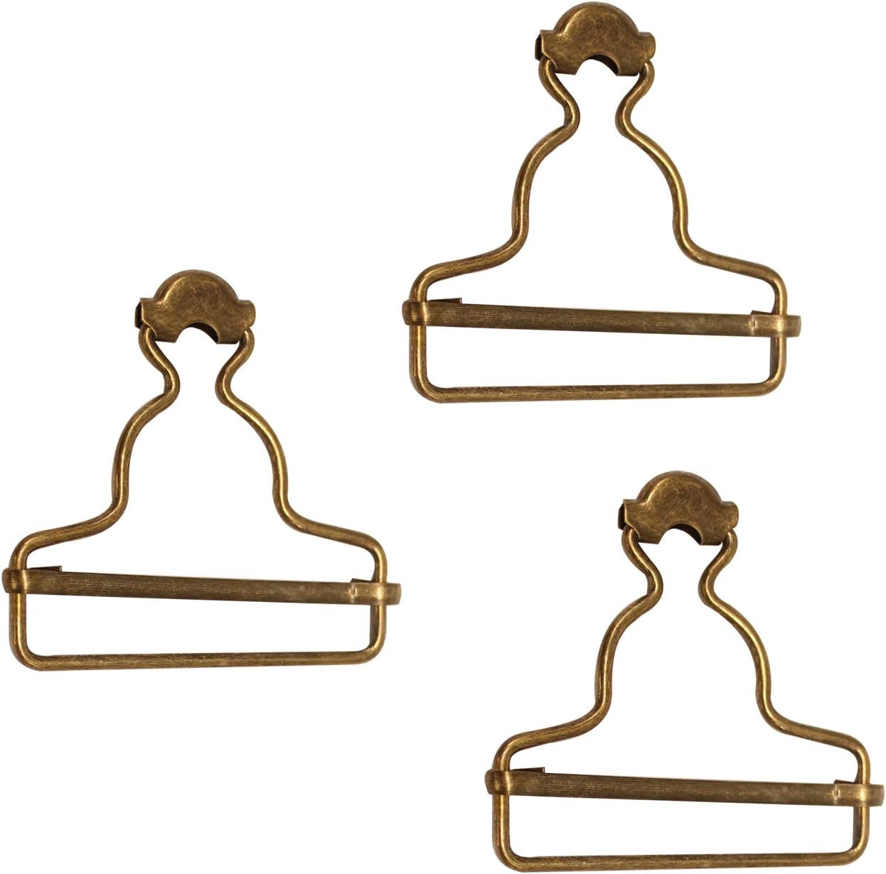 Trimming Shop 45mm Dungaree Buckles, Heavy-Duty Metal Clip Fasteners for Braces Overalls, Jumpsuits, Kids' Clothing - Image 5