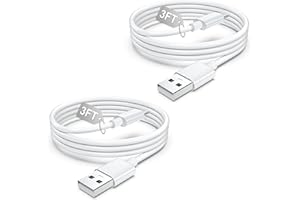 iPhone 17 16 15 Charger Cable 3.3FT 2Pack, USB A to USB C Charger Cable Fast Charging Cable Type C to USB Cable Lead Wire for