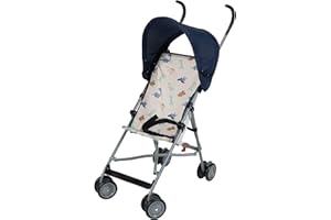 Cosco Umbrella Stroller with Canopy, Neutral Dino