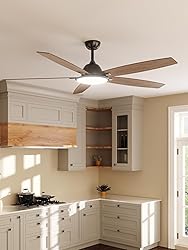 Amico Ceiling Fans with Lights, 52 inch Smart