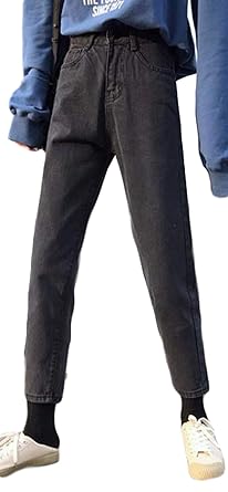 Amazon Bestmoodレディース デニム ワイドパンツ ゆったり ロング