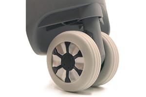 uinhuine 9Pack Luggage Suitcase Wheels Cover Carry on Luggage Wheels Cover for most 8-spinner Wheels Luggage Sets