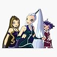The Trix Trio - Winx Club Sticker Vinyl Waterproof Sticker Decal Car Laptop Wall Window Bumper Sticker 5"