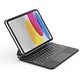 Belkin Pro Keyboard Case w/Magnetic Stand, Backlit Bluetooth Keyboard, Multi-Gesture Controls, Magnetic Apple Pencil Storage Compatibility, & Multimedia Keys for iPad 10th Generation 10.9" - Black