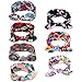Itaar Baby's Headband Hair Bands Set floral headwear with Cute Rabbit Ear - 7PCS