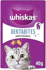 Whiskas Dentabites Cat Treats with Tasty Chicken 40 g Pack of 6 view 2