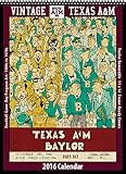 Texas A&M Aggies 2016 Vintage Football Calendar by 